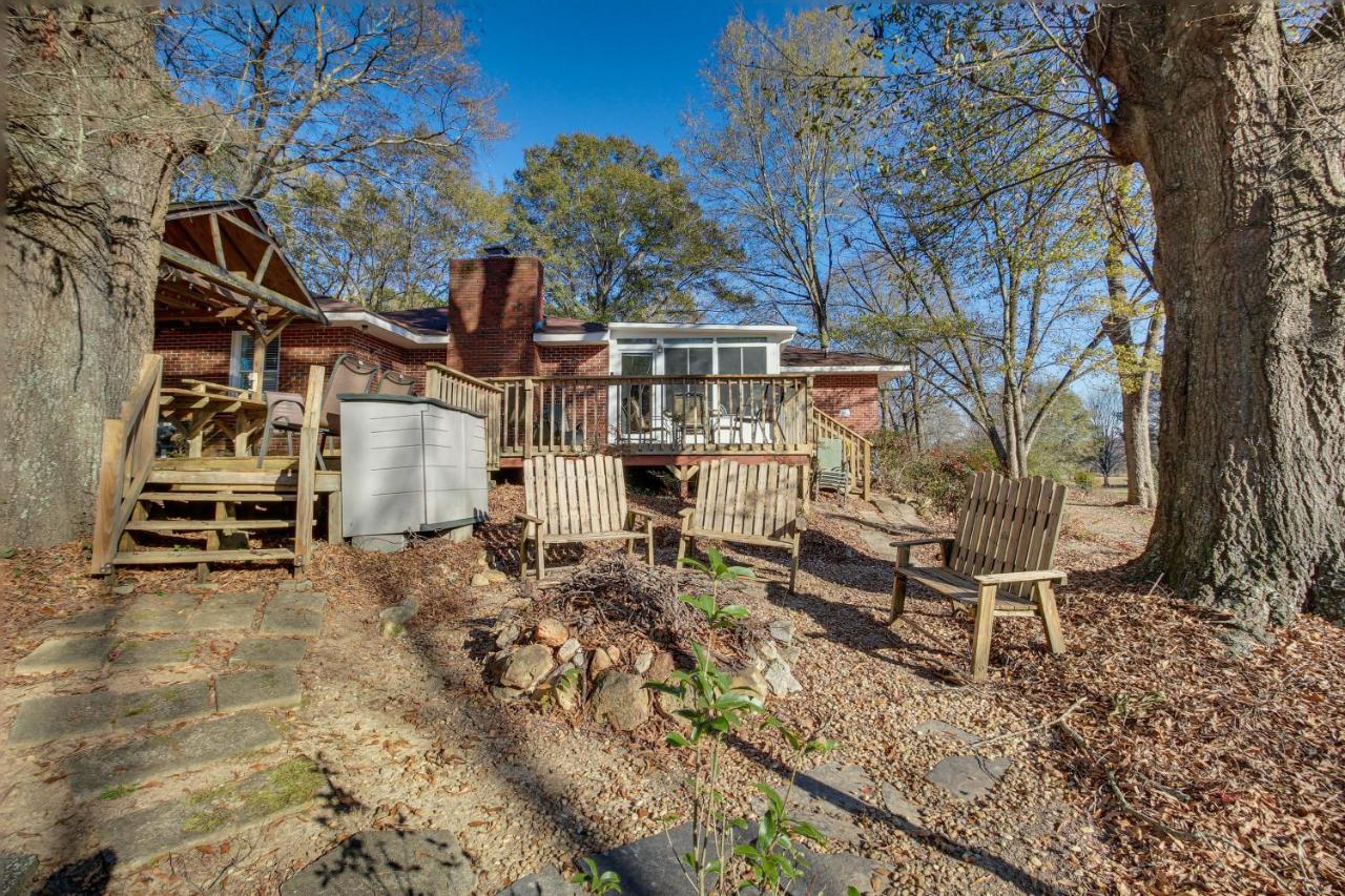 Bright Cartersville Home With Fire Pit And Sunroom! Exteriér fotografie