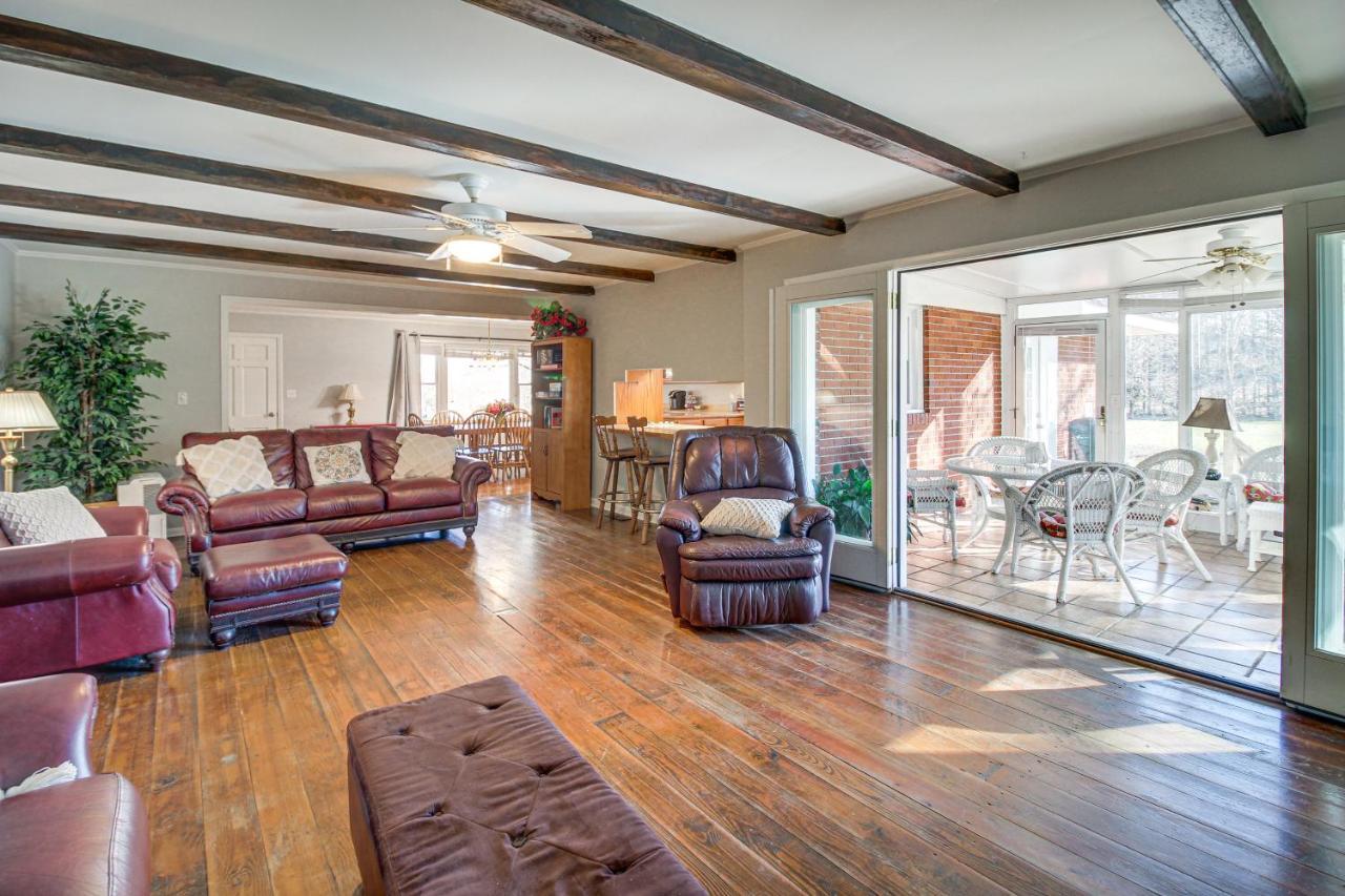 Bright Cartersville Home With Fire Pit And Sunroom! Exteriér fotografie