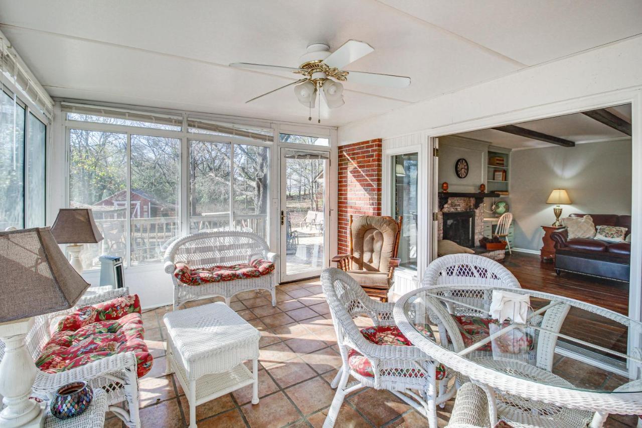 Bright Cartersville Home With Fire Pit And Sunroom! Exteriér fotografie